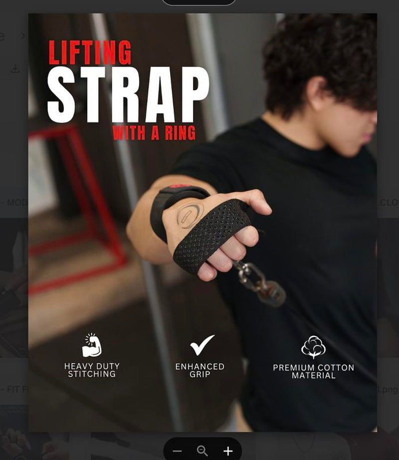 NEW EKKO Lifting Strap - Strength Training Accessory for Fitness and Exercise - Versatile Design for Various Strength Training Activities