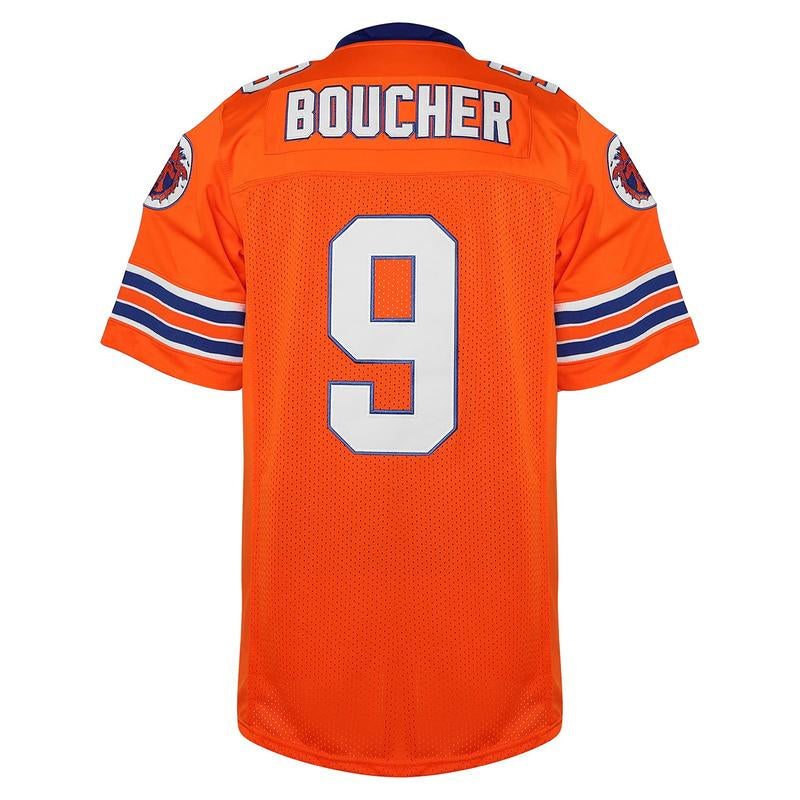 [Dealsforyoudays] Bobby Boucher #9 the Waterboy Adam Sandler Movie Mud Dogs Bourbon Bowl 50Th Anniversary Movie Football Jersey