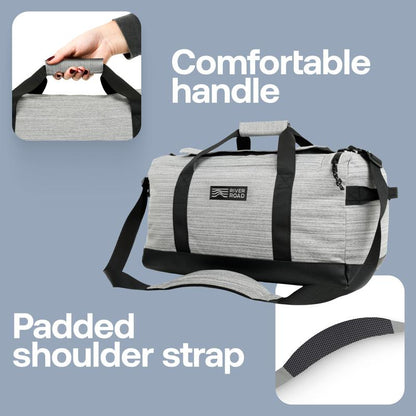 RIVER ROAD Town-Trekker 33L Heavy Duty Duffel Bag - Sports & Travel