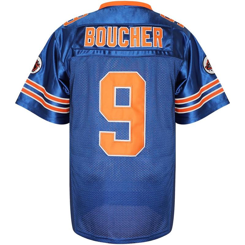 [Dealsforyoudays] Bobby Boucher #9 the Waterboy Adam Sandler Movie Mud Dogs Bourbon Bowl 50Th Anniversary Movie Football Jersey