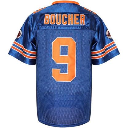 [Dealsforyoudays] Bobby Boucher #9 the Waterboy Adam Sandler Movie Mud Dogs Bourbon Bowl 50Th Anniversary Movie Football Jersey