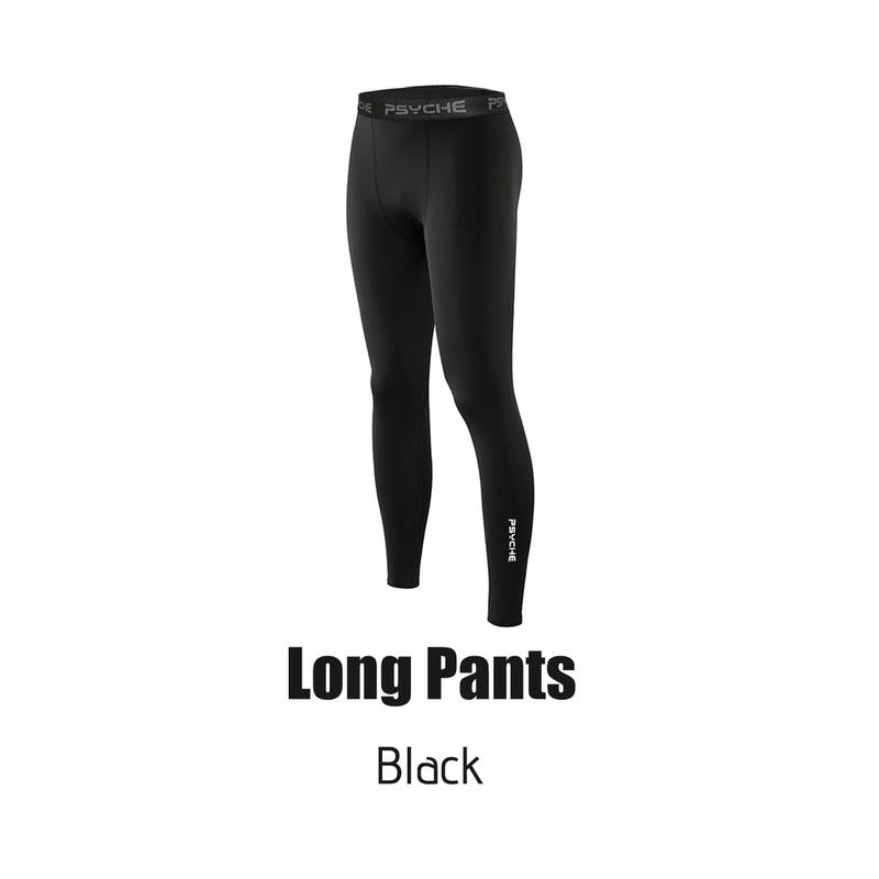 PSYCHE Compression Pants Shirt Sports Shorts Shorts Casual Sports Pants for Gym Workout Running Men'S Sport & Outdoor Basketball Base Laye