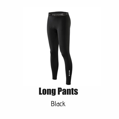 PSYCHE Compression Pants Shirt Sports Shorts Shorts Casual Sports Pants for Gym Workout Running Men'S Sport & Outdoor Basketball Base Laye