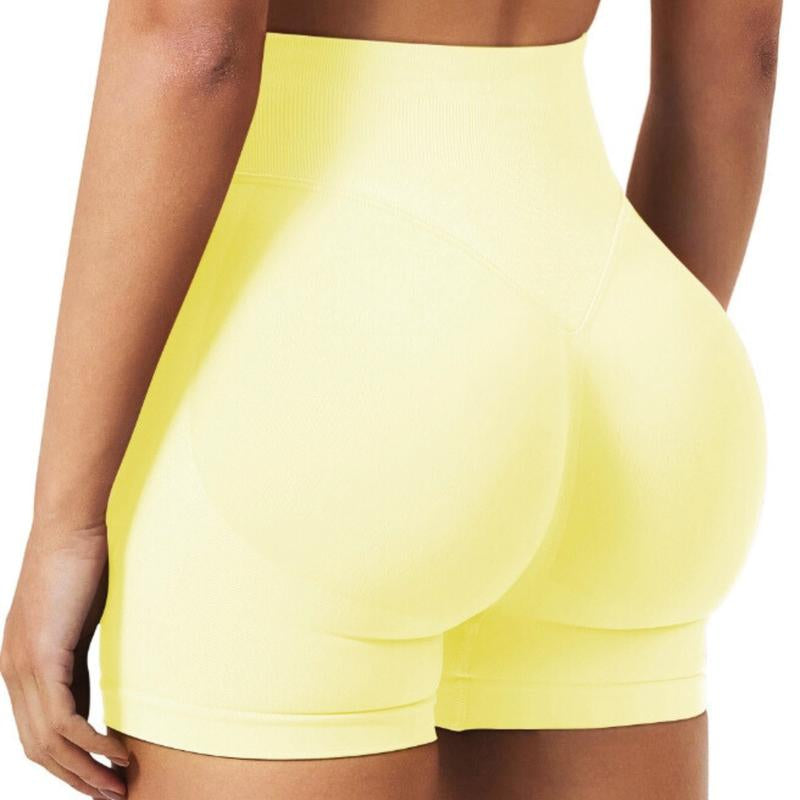 Coral Canton Impact Shorts,High Waisted Butt Lifting,Shaping Curve-Hugging Compression
