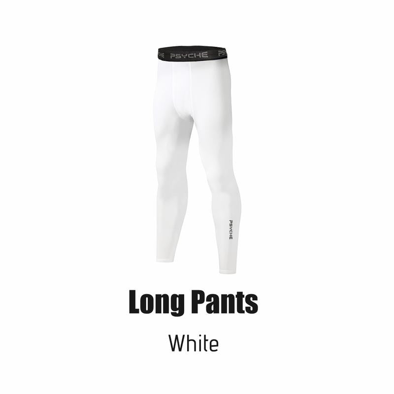 PSYCHE Compression Pants Shirt Sports Shorts Shorts Casual Sports Pants for Gym Workout Running Men'S Sport & Outdoor Basketball Base Laye