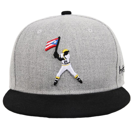 Flag Embroidered Football Cartoon Character Design Hip-Hop Sun Protection Hat for Men and Women Casual Personality Flat Brim Hat