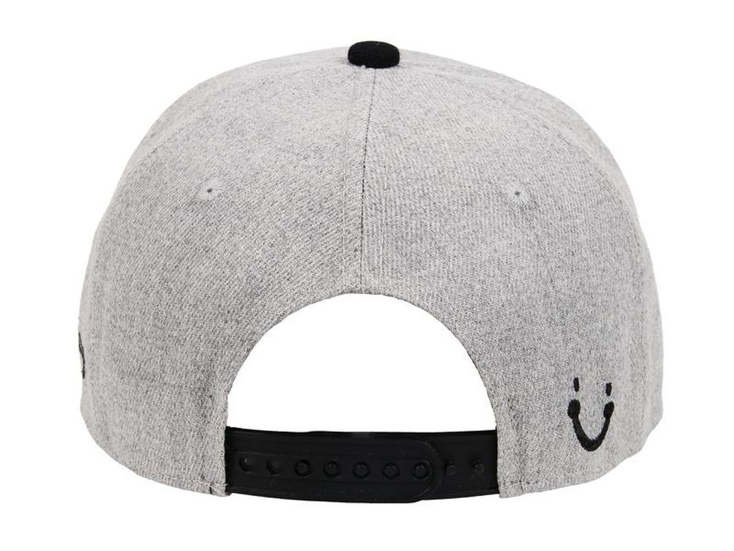 Flag Embroidered Football Cartoon Character Design Hip-Hop Sun Protection Hat for Men and Women Casual Personality Flat Brim Hat