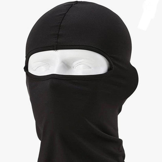 Black Full Face Ski Mask Balaclava, Unisex & One Size