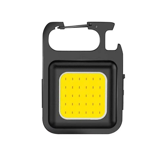 <Local Delivery>Keychain Work Light Keychain Flashlight 4 Light Modes, Keychain Light Emergency Light with Folding Bracket Bottle Opener and Magnet Base,Camping and Walking Outsports