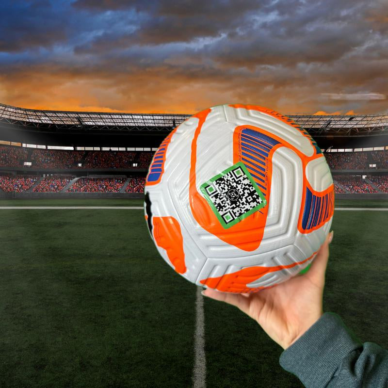 Soccqr Tags (6 Pack) | Stop Losing Your Soccer Ball! Start Tracking Your Progress!