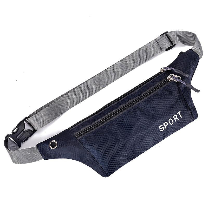 Fanny Pack for Women Men Running Belt for Workout Gym Exercise Walking Hiking Running Travel Navy