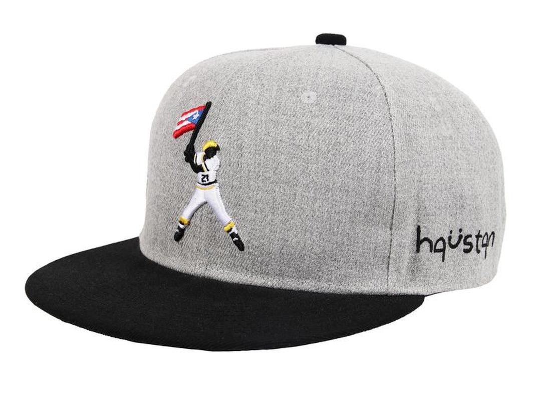 Flag Embroidered Football Cartoon Character Design Hip-Hop Sun Protection Hat for Men and Women Casual Personality Flat Brim Hat